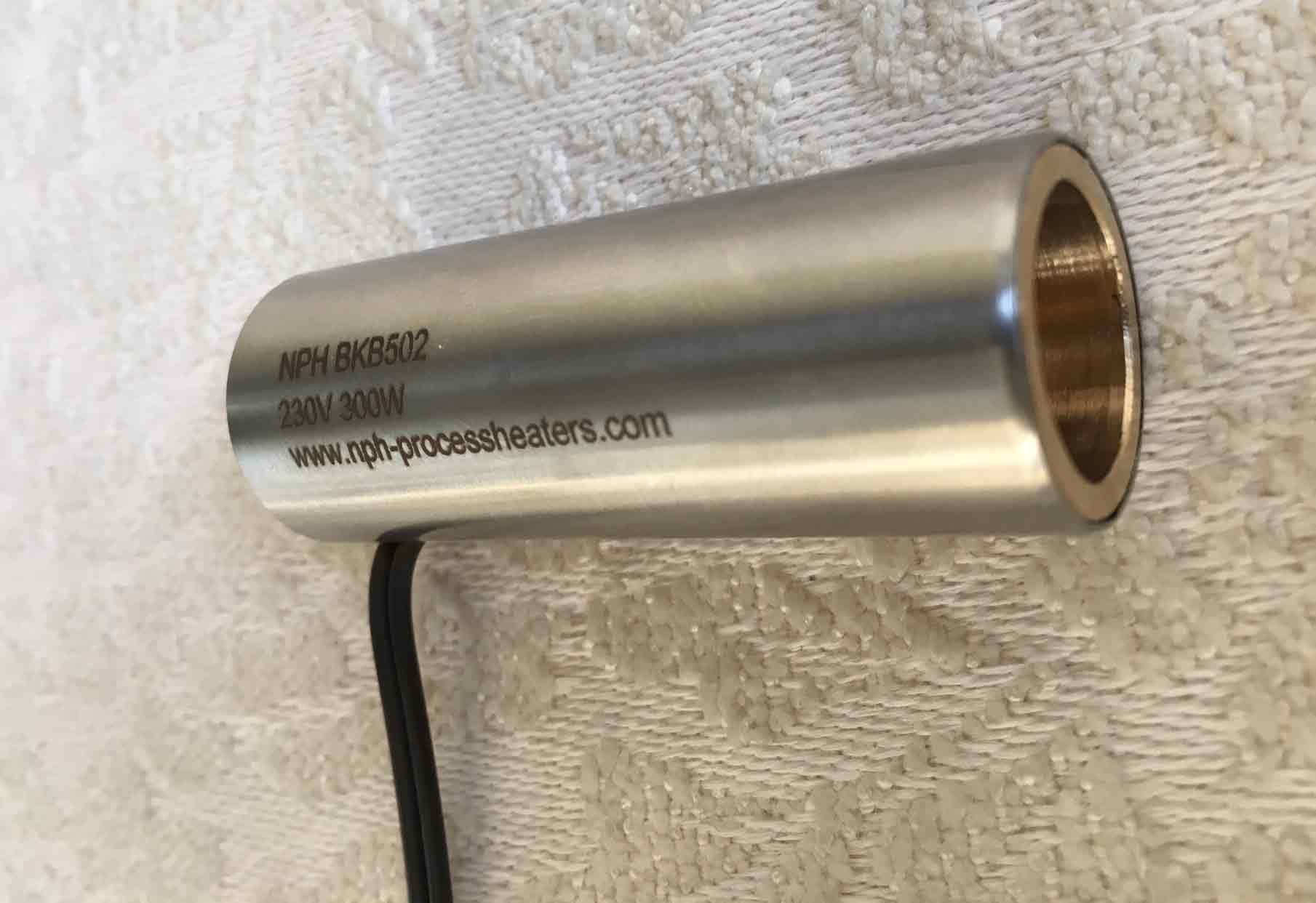 Pressed In Brass Coil Heater with S.Steel Sheath Cover